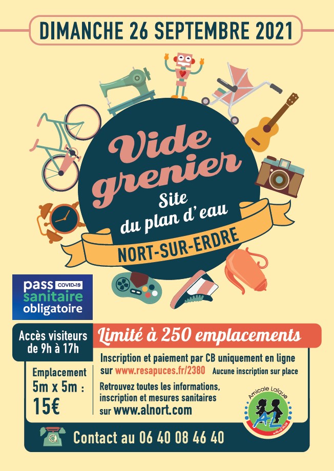 Vide Grenier 2021 de l’Amicale Laïque