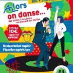 « ALors on danse » – Soirée Samedi 22 Octobre 2022 de 18H à 2h du mat’