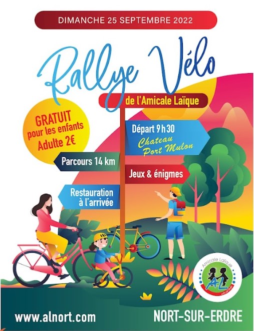 INSCRIPTION RALLYE VÉLO 2022